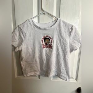 Betty Boop Crop Top